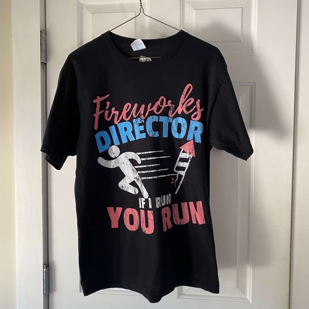 Fun Fireworks Director shirt! 💥